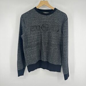 Ecko Unltd Crewneck Sweatshirt Mens‎ XS Gray Logo Graphic Pullover